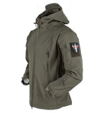 Shark Skin, Soft Shell, Tactical Windproof, Waterproof Men's Bomber Jacket