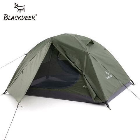 2P/3P 4 Season Storm Tent with Snow Skirt - Durable and Waterproof Outdoor Camping Shelter
