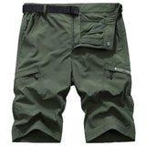 Men's Hiking Shorts - Quick-Drying and Waterproof Outdoor Shorts for Camping, Trekking, and Fishing