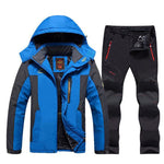 Men's Ski Suit - Windproof Waterproof Snow Coat and Pants Set for Winter Skiing and Snowboarding