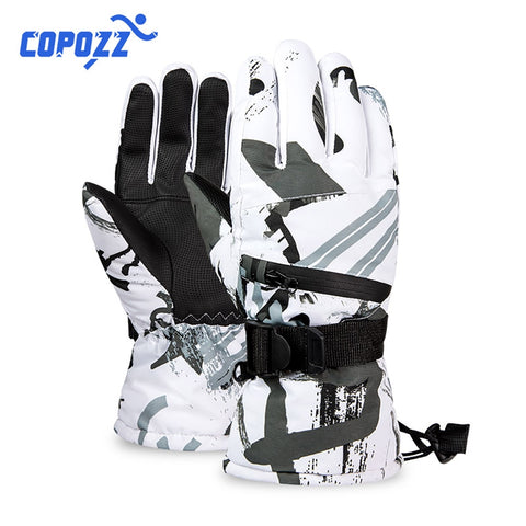 Thermal Ski Gloves  Winter Fleece,Waterproof, Warm