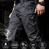 City Military Casual Cargo Hiking Pants - 100% Waterproof Outdoor Pants for Men