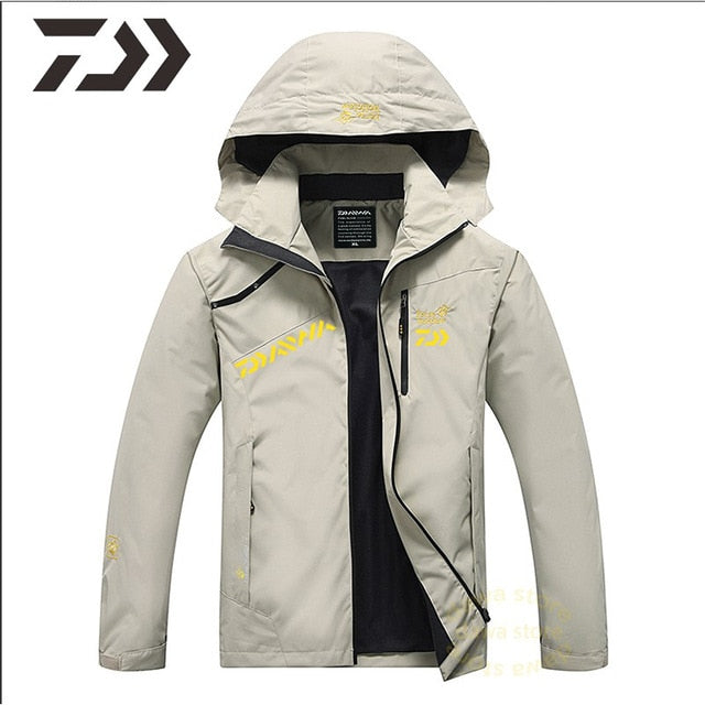 Fishing Men Outdoor Waterproof Sets Breathable Casual Fishing Hoodie  Jackets Camping Sport Clothing Jacket Pants X312G