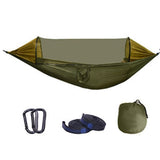 Large Camping Hammock with Mosquito Net - Lightweight and Durable Outdoor Furniture for Ultimate Relaxation