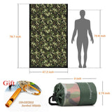 Outdoor Life Bivy Emergency Sleeping Bag - Thermal Mylar Survival Gear for Camping and Disaster Relief