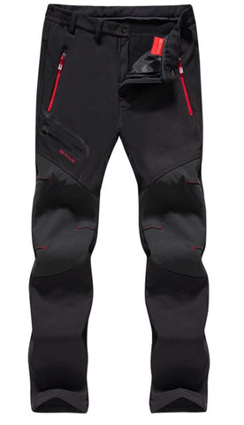 Conquer the Outdoors with our Softshell Fleece Waterproof Hiking Trousers - Comfort and Functionality in Every Step